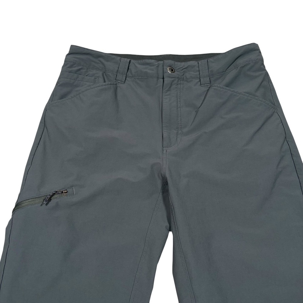 Patagonia Quandary Pants Mens 34 Forge Grey 31" Slim Straight Technical Hiking - Picture 9 of 15